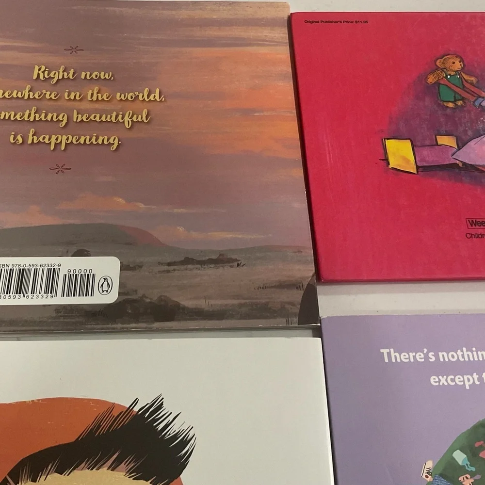 Four Children's Book Set Incl Corduroy, Somewhere right Now - Picture 4 of 4